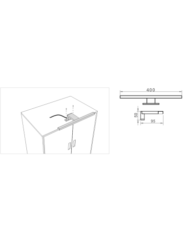 ALA 40 IP44 | Lampada per bagno |