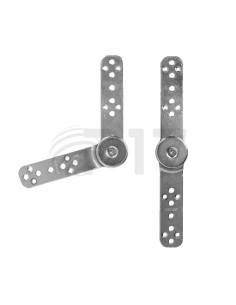 H-39 | SET da 2 coppie | Snodo poggiatesta | Cricchetto a orologio | 105-165° |