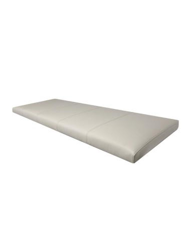 HEADBOARD | Faux leather Backrest | Color: Grey | Striped Stitching | Dimension: 160X60
