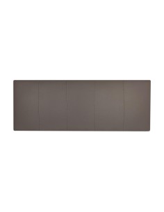 HEADBOARD | Faux leather Backrest | Color: Elephant | Striped Stitching | Dimension: 160X60 2
