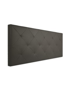 HEADBOARD | Faux leather Backrest | Color: Elephant | Diamond Stitching | Dimensions: 160X60 2