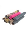 FANTASY | SET 1 kg Real Leather Scraps | Mixed Fantasy Colors | Mixed Dimensions