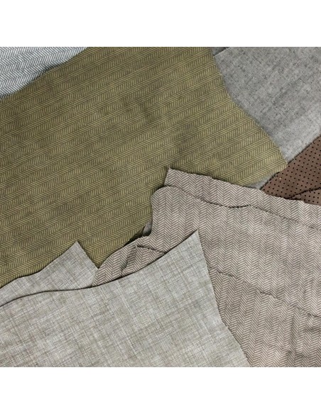 FANTASY | SET 1 kg Ritagli di Vera Pelle | Colori Misti Fantasie | Dimensioni Miste | Resti da Produzione Artigianale, Assort...
