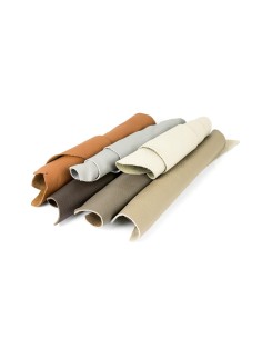 CLASSIC | SET 1 kg Real Leather Scraps | Mixed Classic Colors | Mixed Dimensions 2