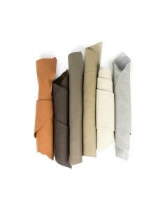 CLASSIC | SET 1 kg Real Leather Scraps | Mixed Classic Colors | Mixed Dimensions