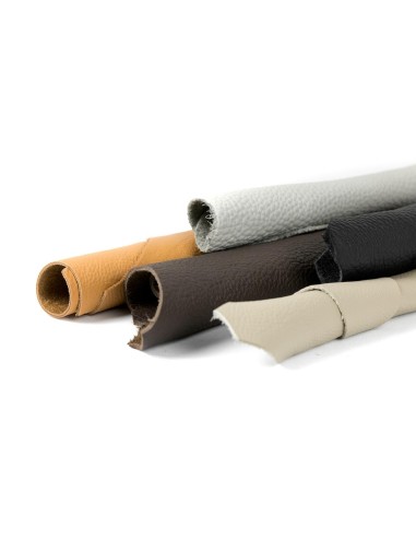 CLASSIC | SET 1 kg Real Leather Scraps | Mixed Classic Colors | Mixed Dimensions