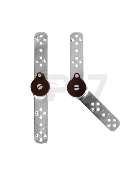 H-39S | SET of 2 pairs | Ratchet hinge with spring | 135-180° |