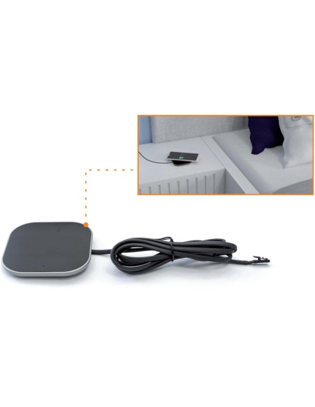 WIRELESS CHARGER FWC1000 BLACK | Wireless Charger | Color Black | Wireless Charger for Electronic Devices