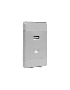 USB SWITCH ALLUMINIO | Interruttore luci con presa USB |