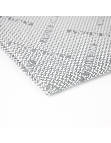 MADE IN ITALY | Anti-slip fabric | Grey |