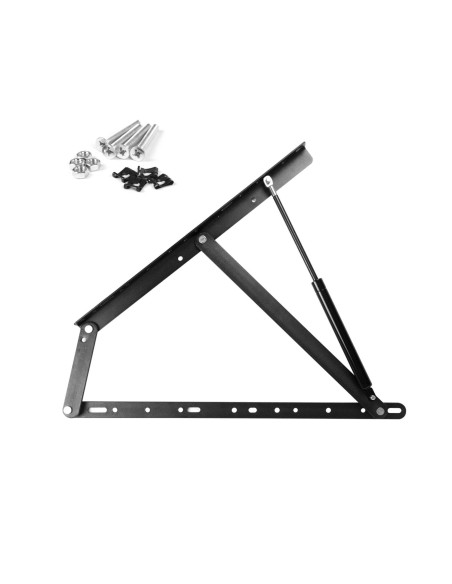 ALZARETE letto MATRIMONIALE | Meccanismo sollevamento Letto Contenitore | KIT COMPLETO: 2 Trapezi + 2 Pistoni + 4 Clips+ Viti...