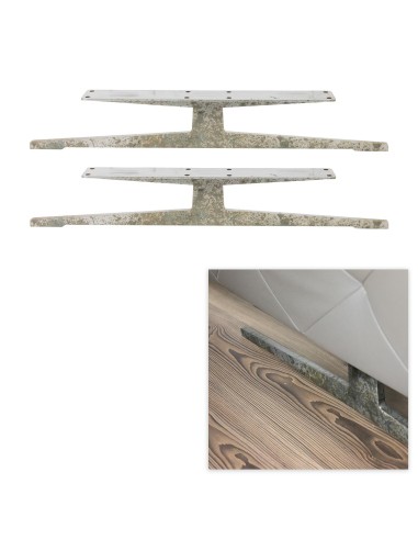 ALZARETE letto MATRIMONIALE | Meccanismo sollevamento Letto Contenitore | KIT COMPLETO: 2 Trapezi + 2 Pistoni + 4 Clips+ Viti...
