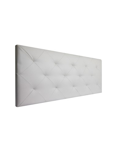 Testiera in Ecopelle | Grigio | Rombo | 160X60 |