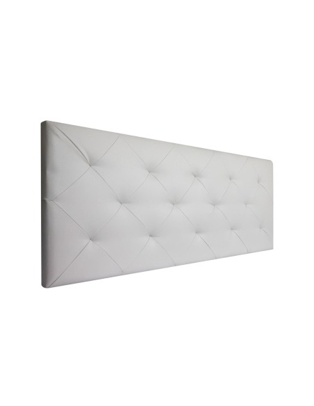 Testiera in Ecopelle | Grigio | Rombo | 160X60 |