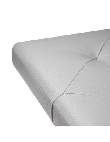 HEADBOARD | Faux leather Backrest | Color: Grey | Diamond Stitching | Dimension: 160X60