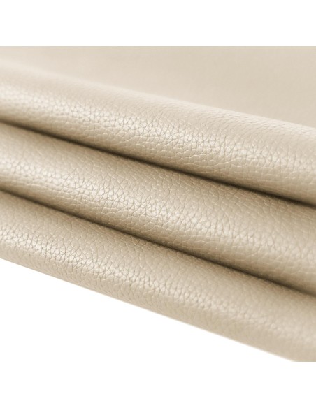 GUELL - col: CREAM | Ecopelle per rivestimenti | Idrorepellente | Alta resistenza I Antibatterica | Antimuffa | Certificazion...