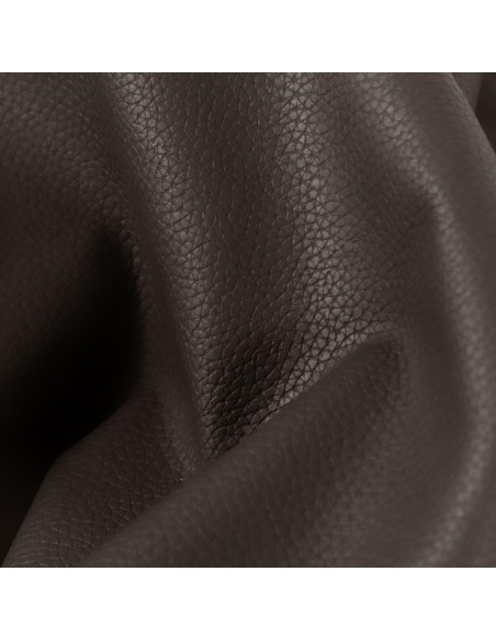 GUELL - col: DARK BROWN | Ecopelle per rivestimenti | Idrorepellente | Alta resistenza I Antibatterica | Antimuffa | Certific...