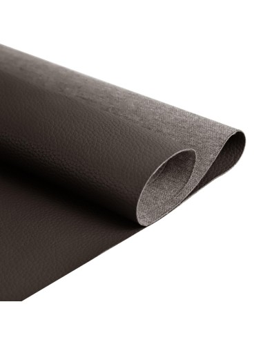 GUELL - col: DARK BROWN | Faux leather for upholstery | Water-repellent | High resistance | Antibacterial | Anti-mold