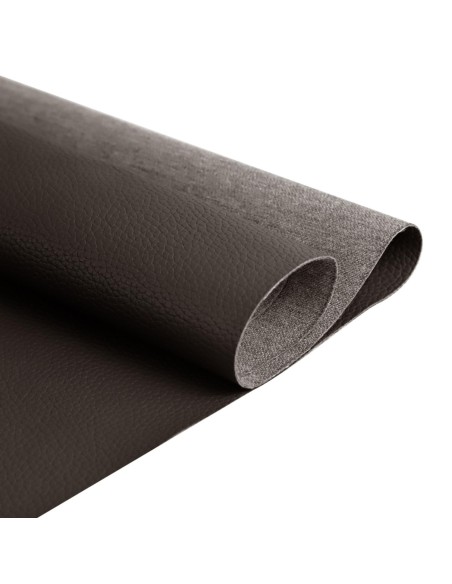 GUELL - col: DARK BROWN | Ecopelle per rivestimenti | Idrorepellente | Alta resistenza I Antibatterica | Antimuffa | Certific...