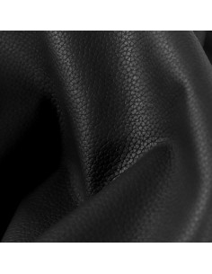 GUELL - col: BLACK | Faux leather for upholstery | Water-repellent | High resistance | Antibacterial | Anti-mold