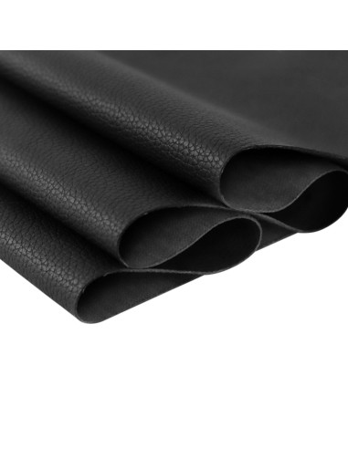 GUELL - col: BLACK | Ecopelle per rivestimenti | Idrorepellente | Alta resistenza I Antibatterica | Antimuffa | Certificazion...