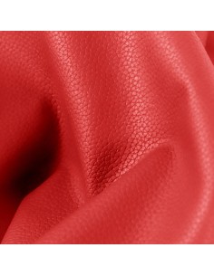 GUELL - col: BORDEAUX | Faux leather for upholstery | Water-repellent | High resistance | Antibacterial | Anti-mold
