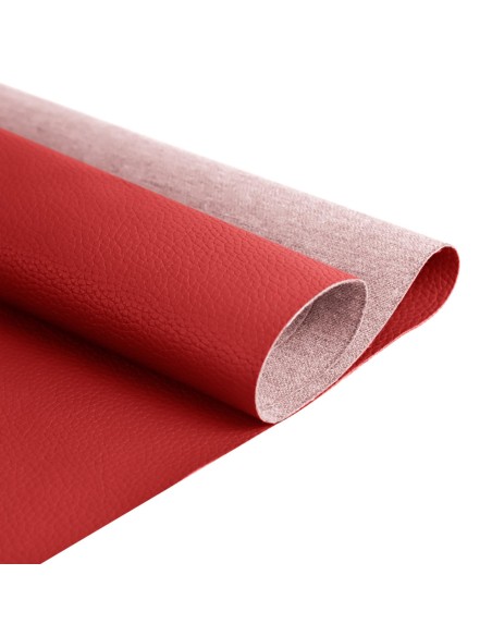 GUELL - col: BORDEAUX | Faux leather for upholstery | Water-repellent | High resistance | Antibacterial | Anti-mold