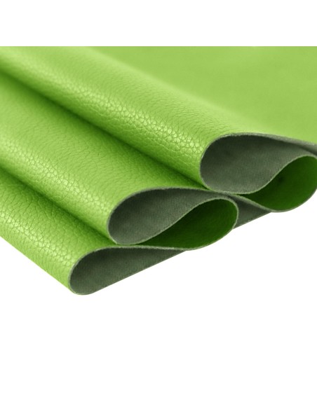 GUELL - col: GREEN | Ecopelle per rivestimenti | Idrorepellente | Alta resistenza I Antibatterica | Antimuffa | Certificazion...