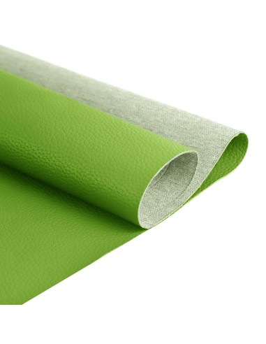 GUELL - col: GREEN | Ecopelle per rivestimenti | Idrorepellente | Alta resistenza I Antibatterica | Antimuffa | Certificazion...