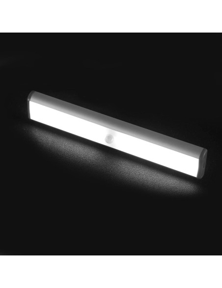 BOSTON ALLUMINIO | Lampada LED a sensore ad infrarossi | Ricaricabile USB |