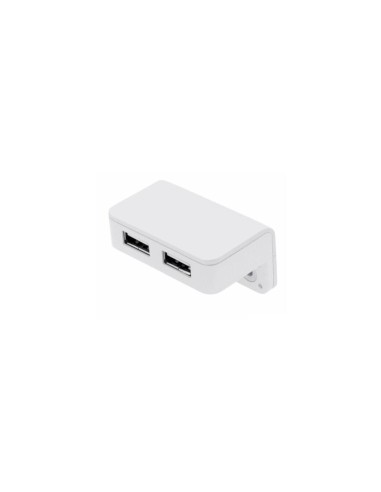 USB/T CHARGER WHITE | Double surface-mounted USB socket | Color: White | USB Charger | Voltage 12V