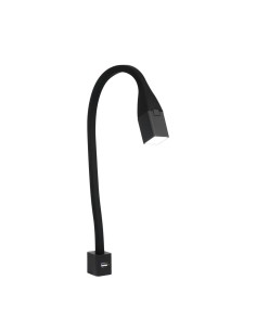 FLEXI/Q USB NERA | Lampada LED Flessibile con attacco USB | 2