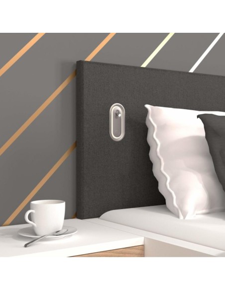 MAYA COM ALUMINUM | Touch Lamp + Reading Spotlight | Lamp: Aluminum | Light: Natural | Voltage: 12V