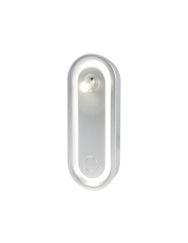 MAYA COM ALUMINUM | Touch Lamp + Reading Spotlight | Lamp: Aluminum | Light: Natural | Voltage: 12V