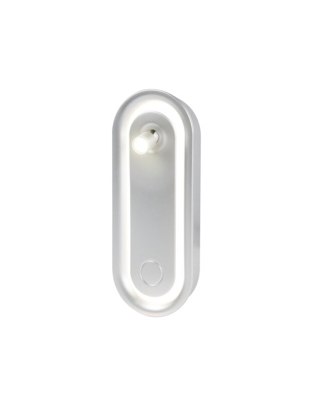 MAYA COM ALUMINUM | Touch Lamp + Reading Spotlight | Lamp: Aluminum | Light: Natural | Voltage: 12V
