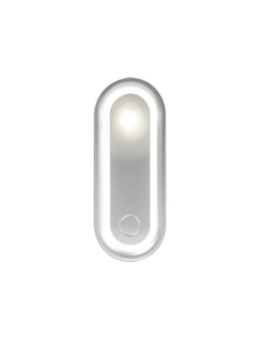 MAYA COM ALLUMINIO | Lampada touch con faretto da lettura |