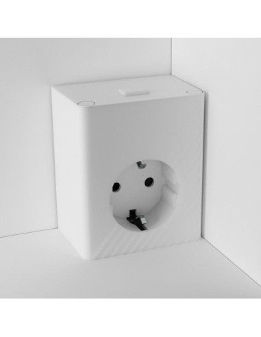 MINI BOX | Interruttore luci con presa |