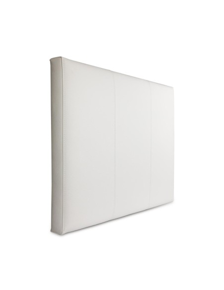 Faux Leather Headboard | Single | 80X60 | Striped | White | Single Bed |