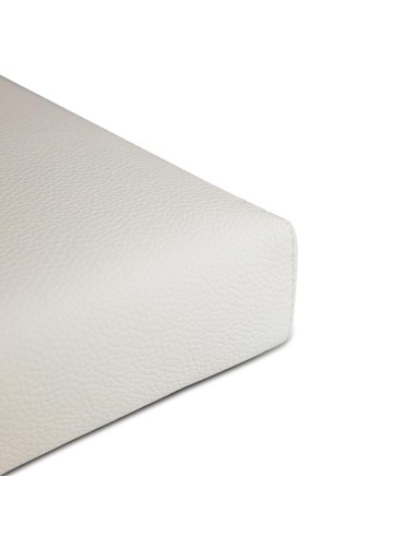 Faux Leather Headboard | Single | 80X60 | Striped | White | Single Bed |