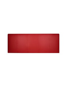 TESTIERA | Spalliera in Ecopelle | Colore Rosso | Cuciture Righe | Dimensioni 160X60 2