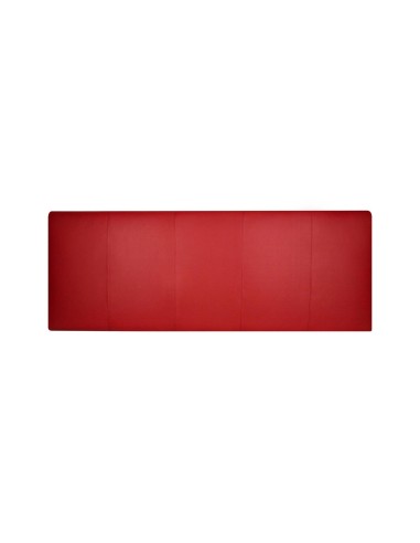 Testiera in Ecopelle | Rosso | Righe | 160X60 |