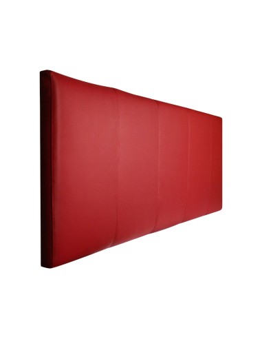 Testiera in Ecopelle | Rosso | Righe | 160X60 |