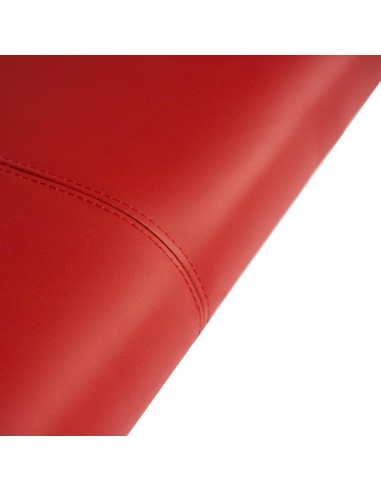 Testiera in Ecopelle | Rosso | Righe | 160X60 |