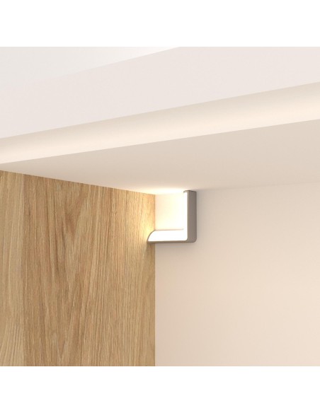 QUAD C NERA | Lampada LED angolare |