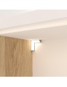 QUAD C NERA | Lampada LED angolare |