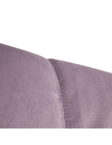 Testiera in Velluto | Lavanda | Righe | 180X80 |
