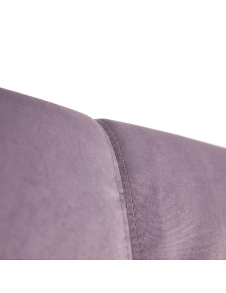 Testiera in Velluto | Lavanda | Righe | 180X80 |