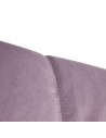TESTIERA VELLUTO | Colore: Lavanda | Cucitura: Righe | Dimensione: 180x80 cm