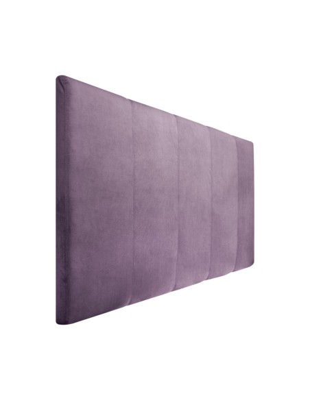 TESTIERA VELLUTO | Colore: Lavanda | Cucitura: Righe | Dimensione: 180x80 cm
