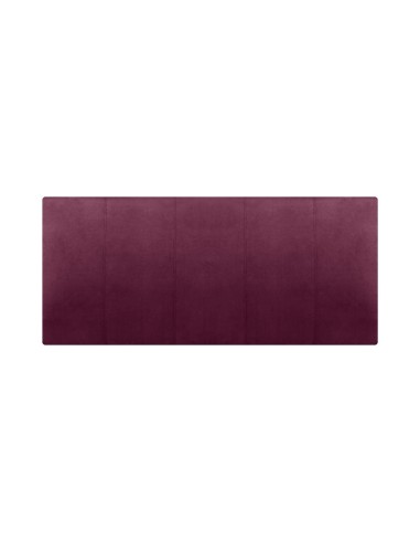 Testiera in Velluto | Bordeaux | Righe | 180X80 |